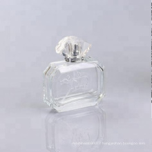 new square shape glass bottle perfume 100ml